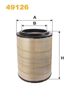 WIX FILTERS oro filtras 49126